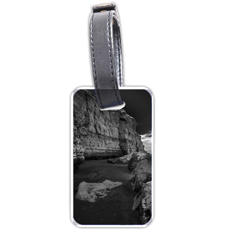 Timeless Shores, Las grutas beach, Rio negro, Argentina Luggage Tag (one side) from ArtsNow.com Front