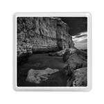 Timeless Shores, Las grutas beach, Rio negro, Argentina Memory Card Reader (Square)