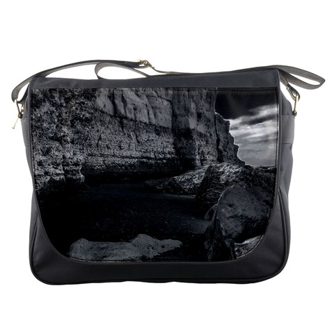 Timeless Shores, Las grutas beach, Rio negro, Argentina Messenger Bag from ArtsNow.com Front