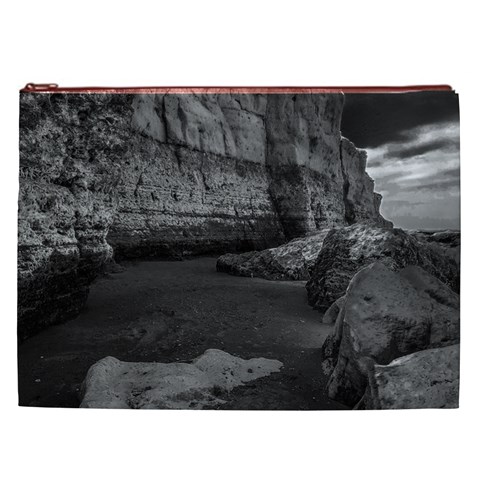 Timeless Shores, Las grutas beach, Rio negro, Argentina Cosmetic Bag (XXL) from ArtsNow.com Front