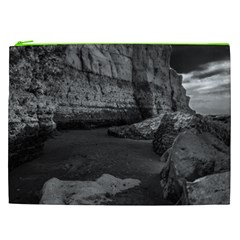 Timeless Shores, Las grutas beach, Rio negro, Argentina Cosmetic Bag (XXL) from ArtsNow.com Front