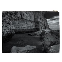 Timeless Shores, Las grutas beach, Rio negro, Argentina Cosmetic Bag (XXL) from ArtsNow.com Back