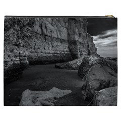 Timeless Shores, Las grutas beach, Rio negro, Argentina Cosmetic Bag (XXXL) from ArtsNow.com Back