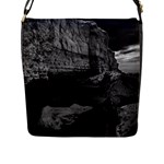 Timeless Shores, Las grutas beach, Rio negro, Argentina Flap Closure Messenger Bag (L)