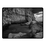 Timeless Shores, Las grutas beach, Rio negro, Argentina Two Sides Fleece Blanket (Small)