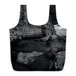 Timeless Shores, Las grutas beach, Rio negro, Argentina Full Print Recycle Bag (L)