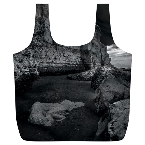 Timeless Shores, Las grutas beach, Rio negro, Argentina Full Print Recycle Bag (XL) from ArtsNow.com Front