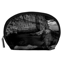 Timeless Shores, Las grutas beach, Rio negro, Argentina Accessory Pouch (Large) from ArtsNow.com Front