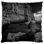 Timeless Shores, Las grutas beach, Rio negro, Argentina Standard Premium Plush Fleece Cushion Case (One Side)