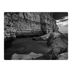 Timeless Shores, Las grutas beach, Rio negro, Argentina Two Sides Premium Plush Fleece Blanket (Mini)