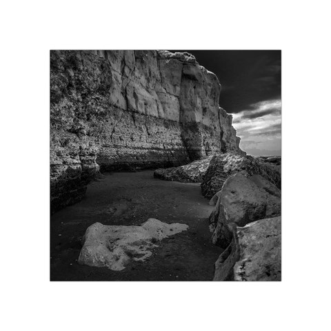 Timeless Shores, Las grutas beach, Rio negro, Argentina Square Tapestry (Small) from ArtsNow.com Front