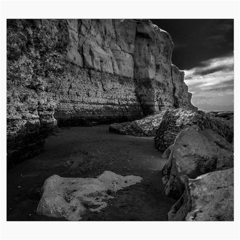 Timeless Shores, Las grutas beach, Rio negro, Argentina Roll Up Canvas Pencil Holder (S) from ArtsNow.com Front