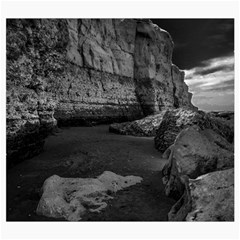 Timeless Shores, Las grutas beach, Rio negro, Argentina Roll Up Canvas Pencil Holder (S) from ArtsNow.com Front