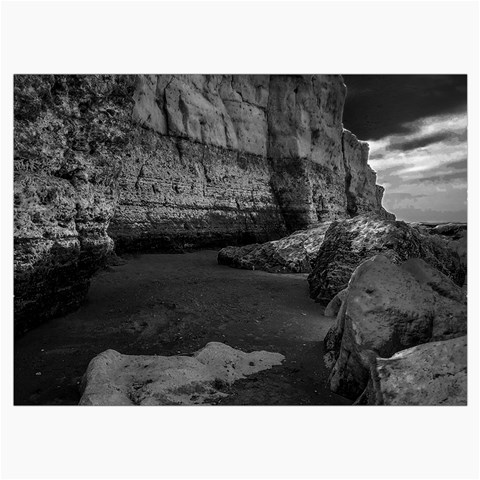 Timeless Shores, Las grutas beach, Rio negro, Argentina Roll Up Canvas Pencil Holder (M) from ArtsNow.com Front