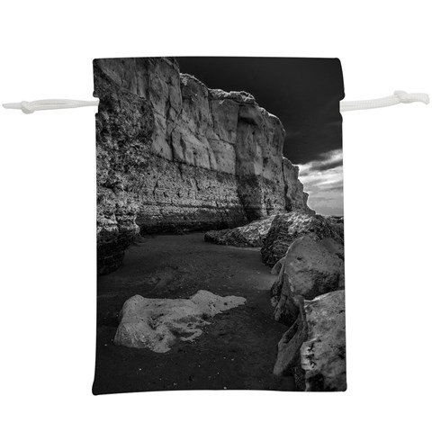 Timeless Shores, Las grutas beach, Rio negro, Argentina Lightweight Drawstring Pouch (XL) from ArtsNow.com Front