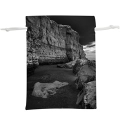 Timeless Shores, Las grutas beach, Rio negro, Argentina Lightweight Drawstring Pouch (XL) from ArtsNow.com Front