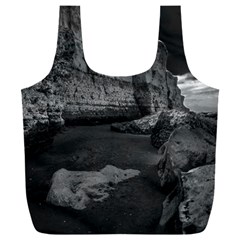 Timeless Shores, Las grutas beach, Rio negro, Argentina Full Print Recycle Bag (XXL) from ArtsNow.com Front