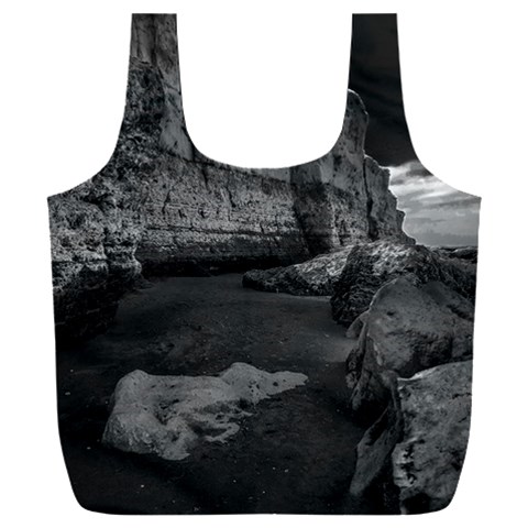 Timeless Shores, Las grutas beach, Rio negro, Argentina Full Print Recycle Bag (XXL) from ArtsNow.com Back