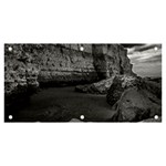 Timeless Shores, Las grutas beach, Rio negro, Argentina Banner and Sign 6  x 3 