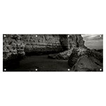 Timeless Shores, Las grutas beach, Rio negro, Argentina Banner and Sign 8  x 3 