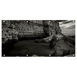 Timeless Shores, Las grutas beach, Rio negro, Argentina Banner and Sign 8  x 4 