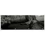 Timeless Shores, Las grutas beach, Rio negro, Argentina Banner and Sign 9  x 3 