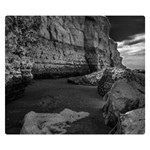 Timeless Shores, Las grutas beach, Rio negro, Argentina Premium Plush Fleece Blanket (Small)