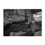 Timeless Shores, Las grutas beach, Rio negro, Argentina Crystal Sticker (A4)