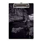 Timeless Shores, Las grutas beach, Rio negro, Argentina A5 Acrylic Clipboard