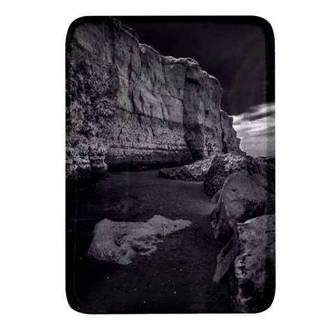 Timeless Shores, Las grutas beach, Rio negro, Argentina Rectangular Glass Fridge Magnet (4 pack) from ArtsNow.com Front