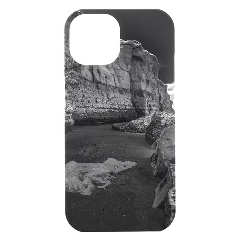 Timeless Shores, Las grutas beach, Rio negro, Argentina iPhone 15 Black UV Print PC Hardshell Case from ArtsNow.com Front