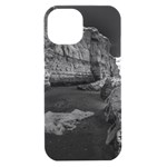 Timeless Shores, Las grutas beach, Rio negro, Argentina iPhone 15 Black UV Print PC Hardshell Case