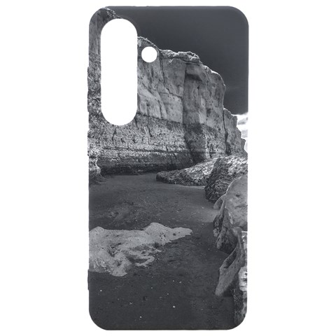 Timeless Shores, Las grutas beach, Rio negro, Argentina Samsung Galaxy S24 6.2 Inch Black TPU UV Case from ArtsNow.com Front