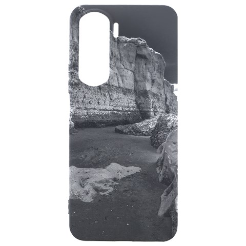 Timeless Shores, Las grutas beach, Rio negro, Argentina Samsung Galaxy S24 Plus 6.7 Inch Black TPU UV Case from ArtsNow.com Front