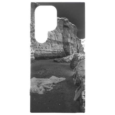 Timeless Shores, Las grutas beach, Rio negro, Argentina Samsung Galaxy S24 Ultra 6.9 Inch Black TPU UV Case from ArtsNow.com Front