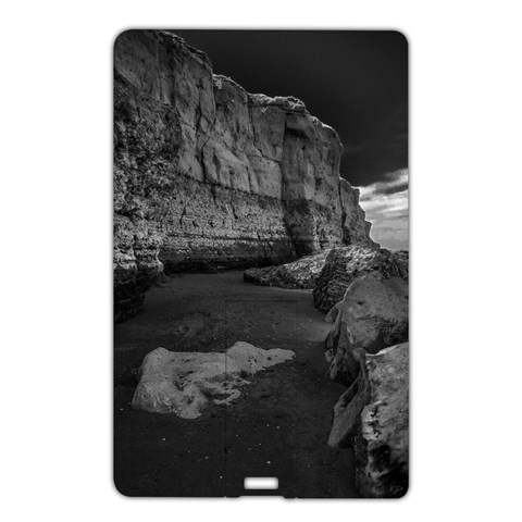 Timeless Shores, Las grutas beach, Rio negro, Argentina Name Card Style USB Flash Drive from ArtsNow.com Front