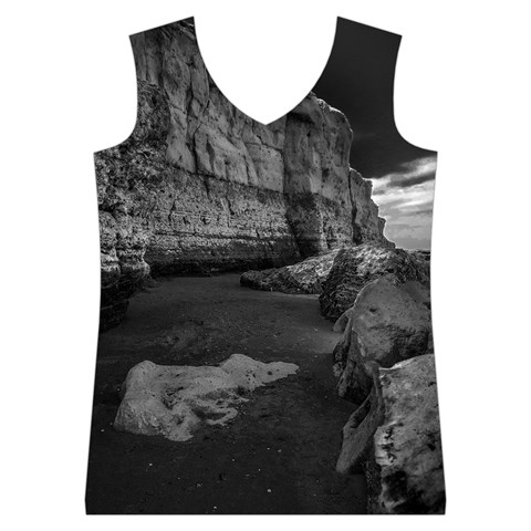 Timeless Shores, Las grutas beach, Rio negro, Argentina Women s Basketball Tank Top from ArtsNow.com Front