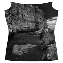 Timeless Shores, Las grutas beach, Rio negro, Argentina Women s Cut Out Long Sleeve T Front