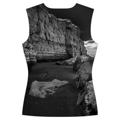 Timeless Shores, Las grutas beach, Rio negro, Argentina Women s Cut Out Long Sleeve T Back