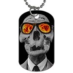 Gothic Elegance, Ironic Dark Art (AI) Dog Tag (One Side)