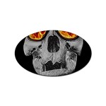 Gothic Elegance, Ironic Dark Art (AI) Sticker Oval (10 pack)