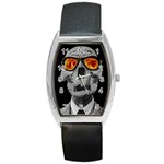 Gothic Elegance, Ironic Dark Art (AI) Barrel Style Metal Watch