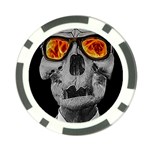 Gothic Elegance, Ironic Dark Art (AI) Poker Chip Card Guard