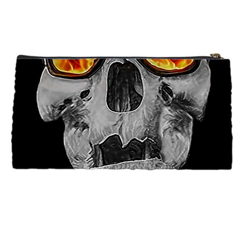 Gothic Elegance, Ironic Dark Art (AI) Pencil Case from ArtsNow.com Back