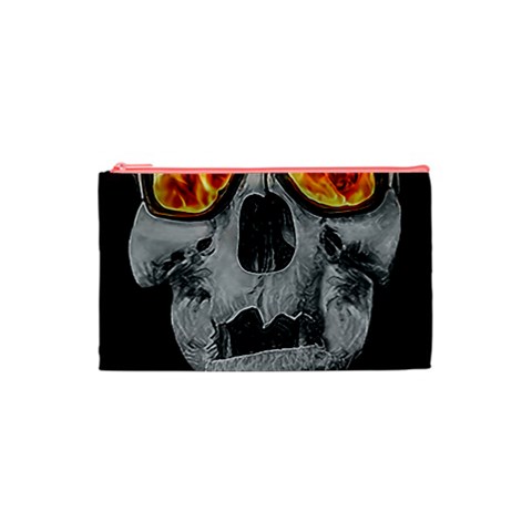 Gothic Elegance, Ironic Dark Art (AI) Cosmetic Bag (Small) from ArtsNow.com Front