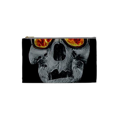 Gothic Elegance, Ironic Dark Art (AI) Cosmetic Bag (Small) from ArtsNow.com Front