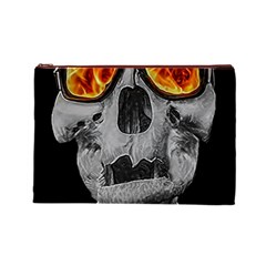 Gothic Elegance, Ironic Dark Art (AI) Cosmetic Bag (Large) from ArtsNow.com Front