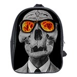 Gothic Elegance, Ironic Dark Art (AI) School Bag (Large)