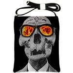 Gothic Elegance, Ironic Dark Art (AI) Shoulder Sling Bag