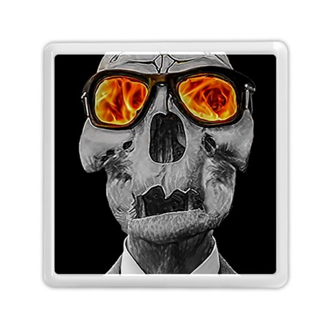 Gothic Elegance, Ironic Dark Art (AI) Memory Card Reader (Square) from ArtsNow.com Front